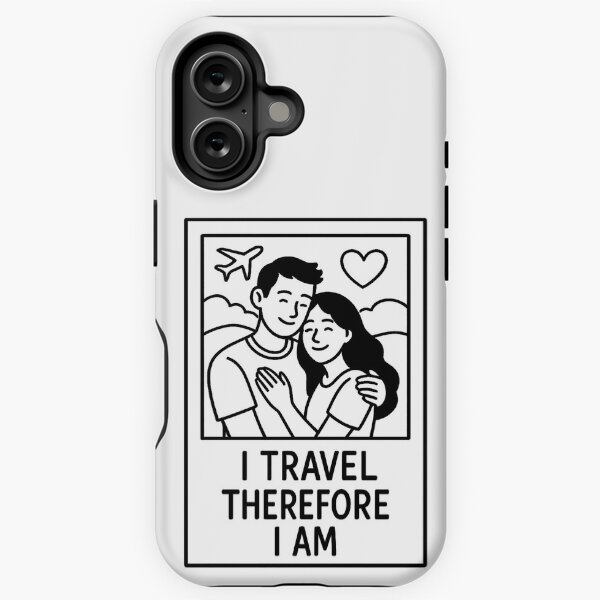 Vista previa del artículo con la obra «Polaroid - Viajo, luego existo», diseñado y vendido por Blason.