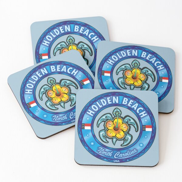 Item preview, Holden Beach sea turtle hibiscus designed and sold by studioss76.