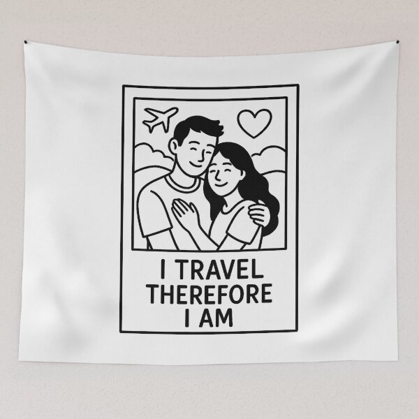 Item preview, Polaroid - I travel therefore I am designed and sold by Blason.