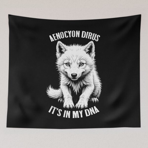 Item preview, Dire Wolf Aenocyon Dirus It's In My DNA Cute Cub Return designed and sold by GrandeDuc.