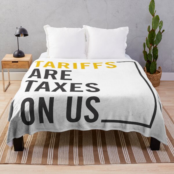 Item preview, Tariffs Are Taxes On Us – Anti Tariff Political Statement | Tariffs Hurt Americans | Anti Tax, Tariff Awareness, Libertarian Economic Truth designed and sold by artworkathome.