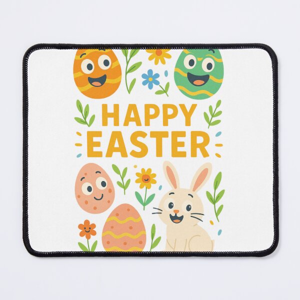 Item preview, Easter, holiday, happy Easter, rabbit, egg, cheerful, colours, colourful, funny designed and sold by B-M-Store.