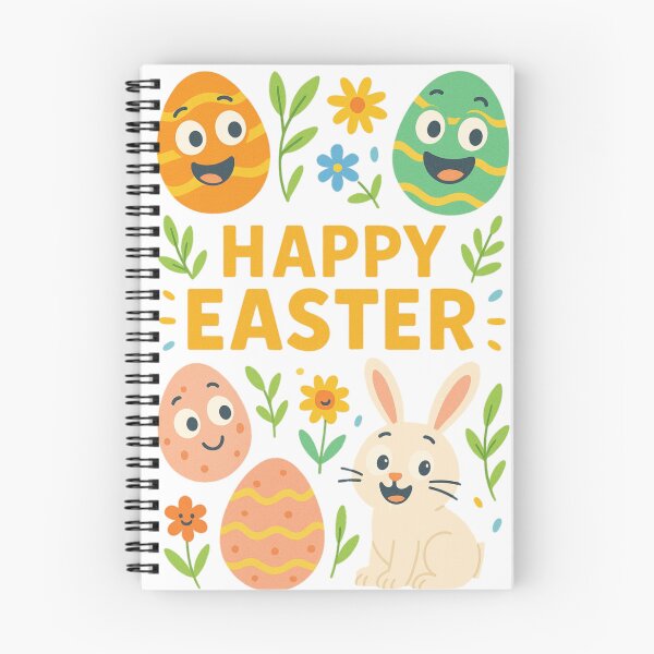 Item preview, Easter, holiday, happy Easter, rabbit, egg, cheerful, colours, colourful, funny  designed and sold by B-M-Store.