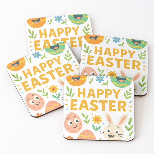 Item preview, Easter, holiday, happy Easter, rabbit, egg, cheerful, colours, colourful, funny  designed and sold by B-M-Store.