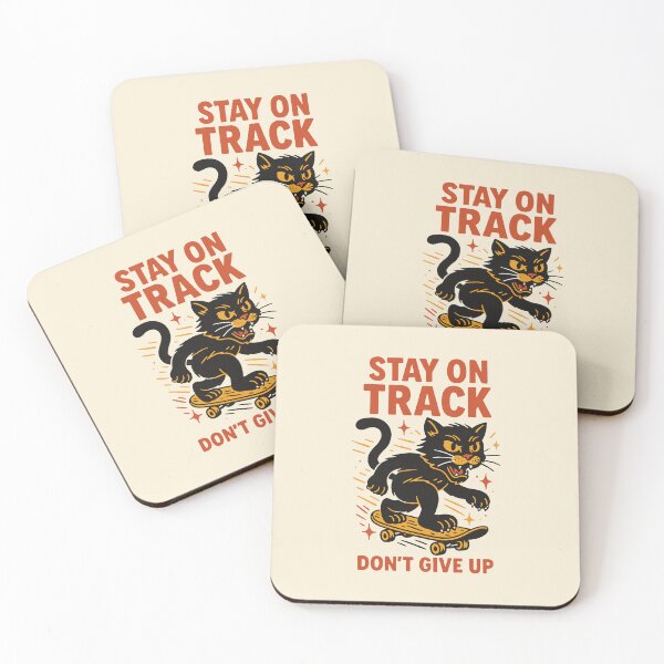 Item preview, Determined Tracks Cat designed and sold by zzz888.
