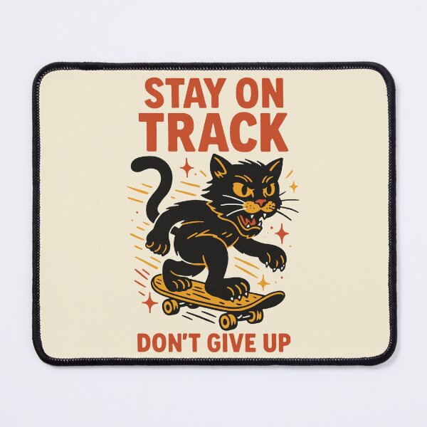 Item preview, Determined Tracks Cat designed and sold by zzz888.