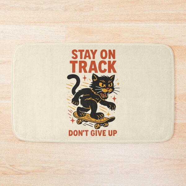 Item preview, Determined Tracks Cat designed and sold by zzz888.