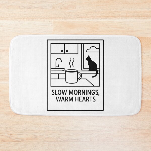 Item preview, Polaroid - Slow Mornings Warm Hearts designed and sold by Blason.