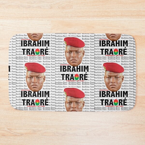Item preview, Ibrahim Traoré Burkina Faso designed and sold by Wolagno.