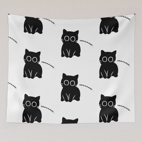 Item preview, Black Cat - Miaaaauu... designed and sold by LukWer.