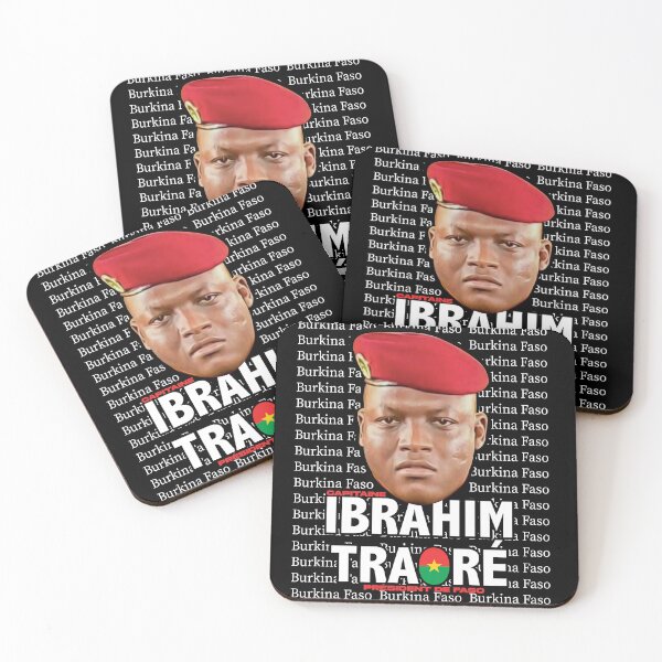 Item preview, Ibrahim Traoré Burkina Faso designed and sold by Wolagno.