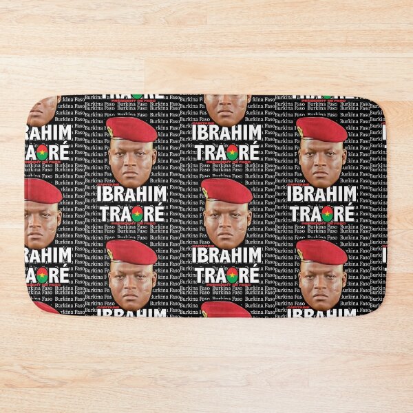 Item preview, Ibrahim Traoré Burkina Faso designed and sold by Wolagno.