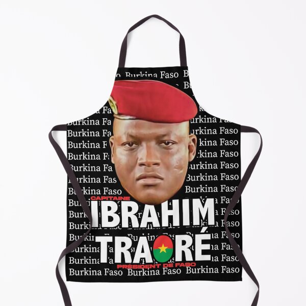 Item preview, Ibrahim Traoré Burkina Faso designed and sold by Wolagno.