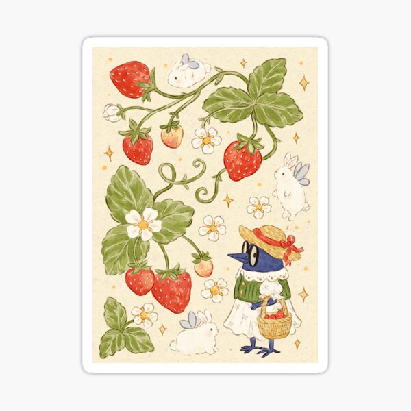 Item preview, Strawberry Picking Day designed and sold by hwainio.