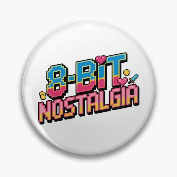 Artikelvorschau, 8-Bit Nostalgie Buntes Retro Pixel Art Gamer Design mit Herzen und Münzen entworfen und verkauft von pixelpopplanet.