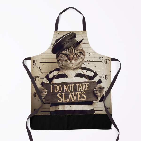 Item preview, Funny Cat Mugshot Shirt – “I Own Humans” Vintage Design designed and sold by boundlessly2art.
