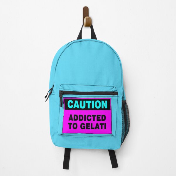 Item preview, Caution Sign: Addicted To Gelati, Pink Sign, Sweet Treat, Icecream designed and sold by AASparksDesigns.