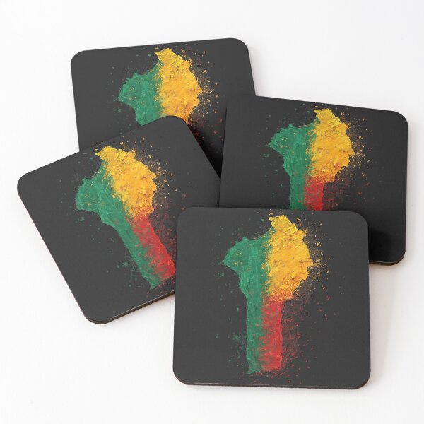 Item preview, Painted Benin flag designed and sold by ilakz.