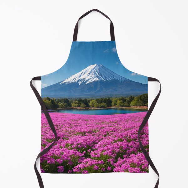 Item preview, Mount Fuji & Shibazakura – Spring Harmony in Japan designed and sold by NihonKamonScape.