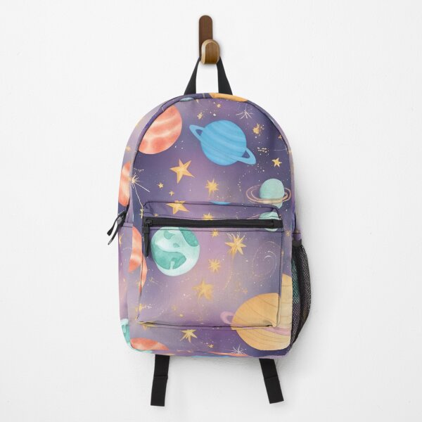 Item preview, Pastel Space Pattern with Planets and Stars designed and sold by ErSaSolutions.