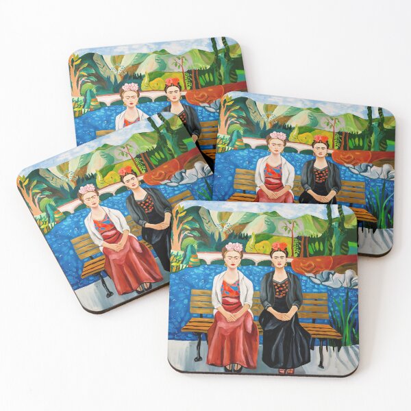 Item preview, Inspired by The Two Fridas, 1939 by Frida Kahlo Painting  designed and sold by Tamas Das.