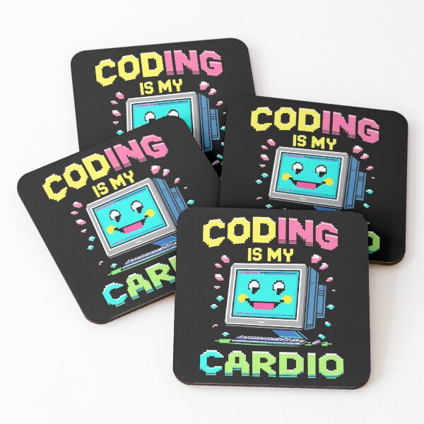 Item preview, Coding Is My Cardio Software Developer Joke designed and sold by DomTeesHaven.