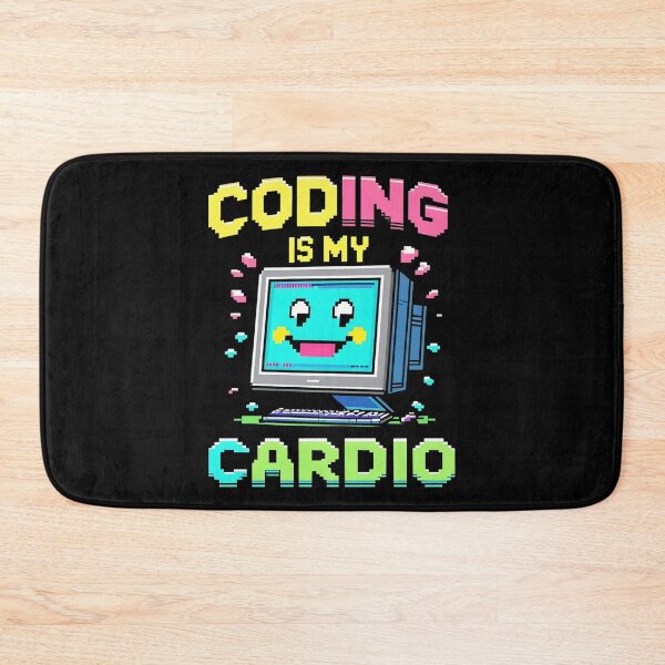 Item preview, Coding Is My Cardio Software Developer Joke designed and sold by DomTeesHaven.