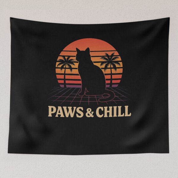 Item preview, Paws & Chill designed and sold by PrintHorizonD.
