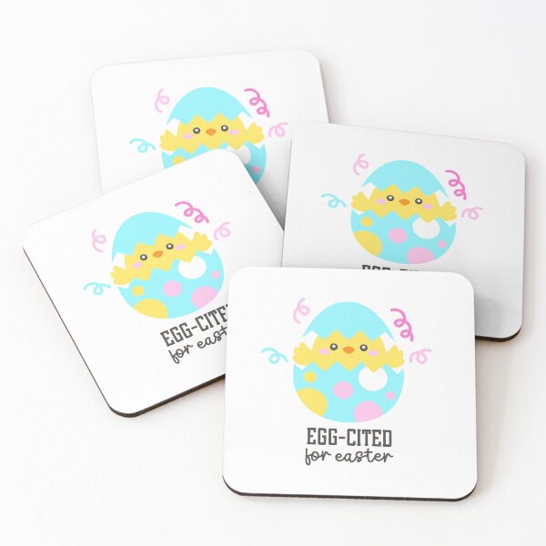 Item preview, Egg-cited for Easter – Hatching Chick in Decorated Eggshell Sticker designed and sold by BubiStudio.