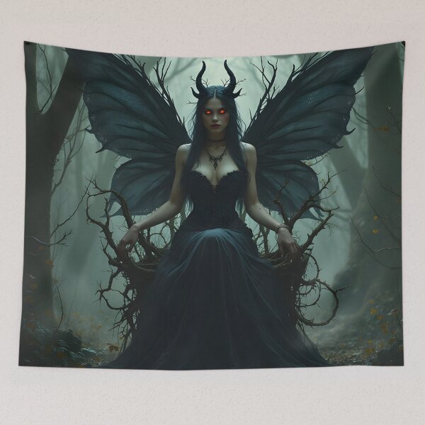 Item preview, Elegy in Shadow and Venom: A Dark Nouveau Requiem designed and sold by vividcrucibledesigns.