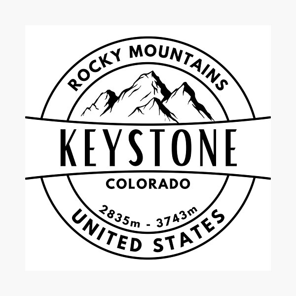 Item preview, Keystone - Colorado - United States  designed and sold by GoodOldVintage.