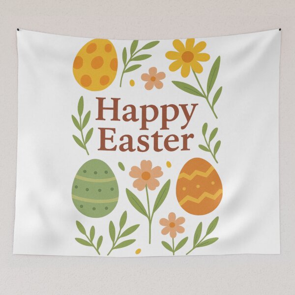 Item preview, Easter, holiday, happy Easter, rabbit, egg, cheerful, colours, colourful, funny  designed and sold by B-M-Store.