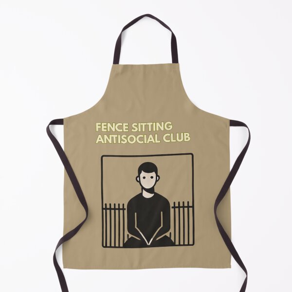Item preview, Fence Sitting Antisocial Club designed and sold by TrendsLook.