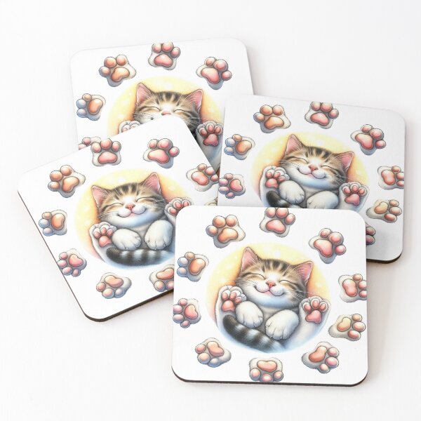 Item preview, Cute Funny Cats Sublimation Clipart4 designed and sold by Eiwaprints.