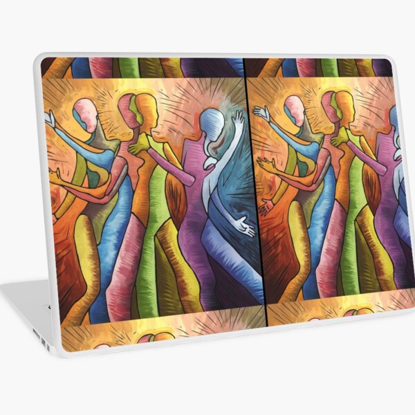 Item preview, Dance of abstract people designed and sold by wzetart.