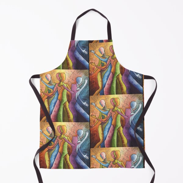 Item preview, Dance of abstract people designed and sold by wzetart.