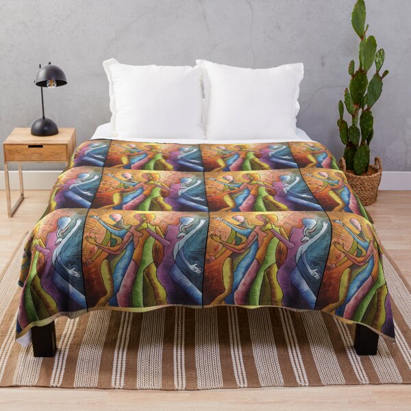 Item preview, Dance of abstract people designed and sold by wzetart.