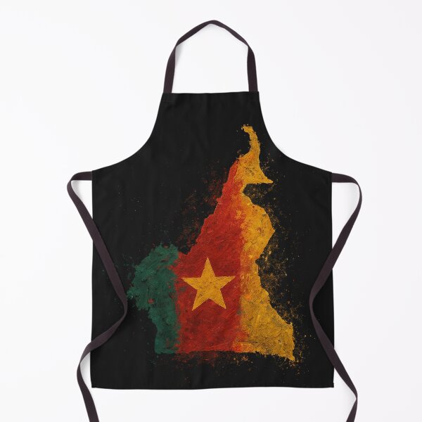 Item preview, Painted Cameroon flag designed and sold by ilakz.