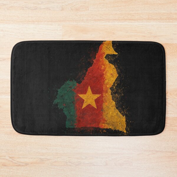 Item preview, Painted Cameroon flag designed and sold by ilakz.
