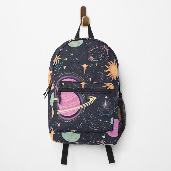 Item preview, Pastel Deep Space Pattern with Fantasy Planets and Stars designed and sold by ErSaSolutions.