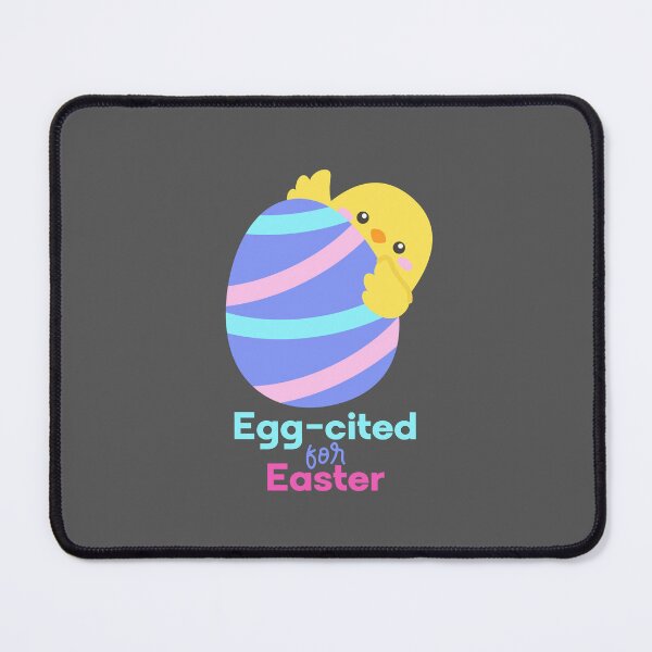 Item preview, Egg-cited for Easter – Peeking Chick in Striped Eggshell Sticker designed and sold by BubiStudio.