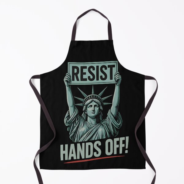 Item preview, Resist Resistance Statue of Liberty Hands Off Protest designed and sold by DorikoKazan.