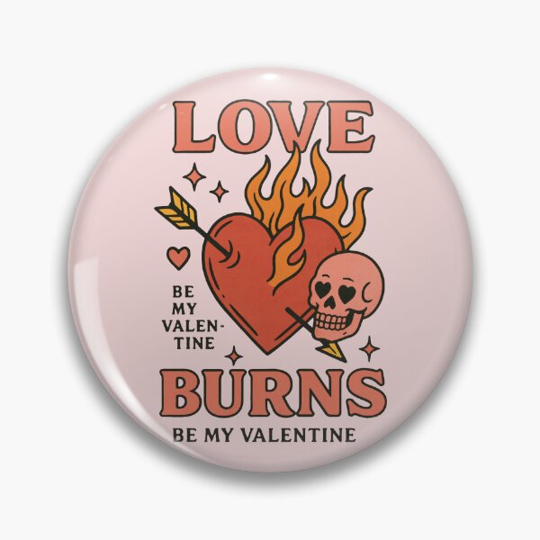 Item preview, Love Burns Valentine designed and sold by zzz888.