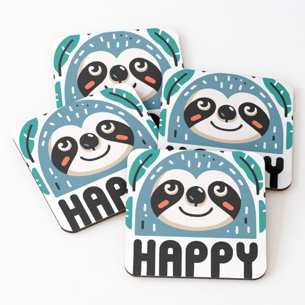 Item preview, Bright and cheerful sloth with an artistic twist designed and sold by SergH00.