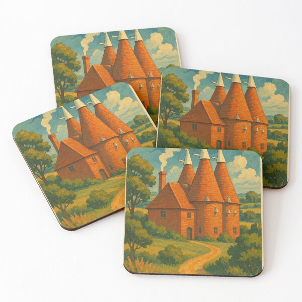 Item preview, Kentish Oast House in English Countryside designed and sold by Places On Earth.