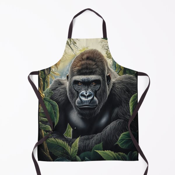 Item preview, Gorilla in Jungle designed and sold by PetsArt.