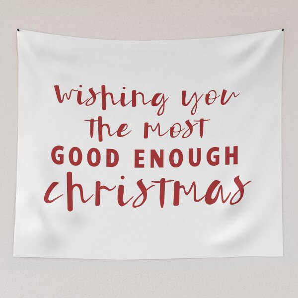 Item preview, Funny Sarcastic Red Text Christmas designed and sold by 622Strands.