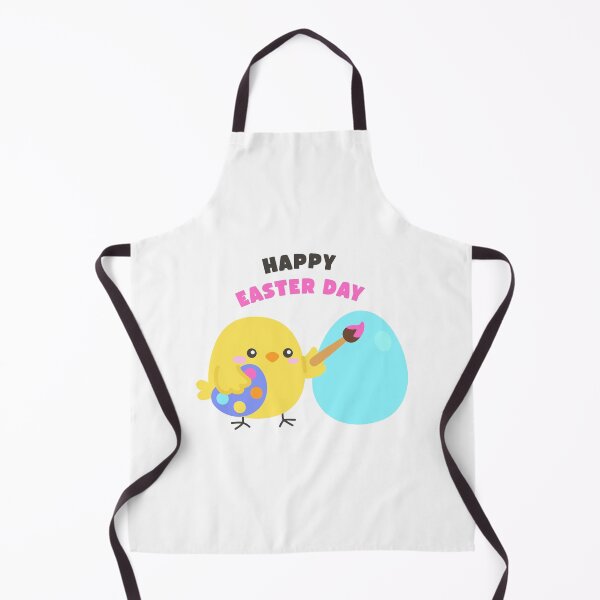 Item preview, Happy Easter Day – Cute Chick Painting Giant Egg Sticker designed and sold by BubiStudio.