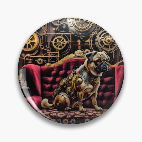 Item preview, Steampunk Pug designed and sold by NikkiBear67.