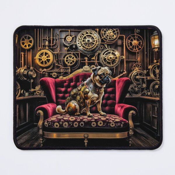Item preview, Steampunk Pug designed and sold by NikkiBear67.